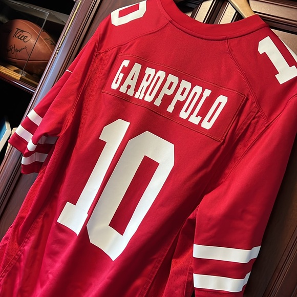 Like New NIKE NFL SF 49ers Classic Jimmy Quarterback GAROPPOLO #10 Red JERSEY! - Picture 3 of 9